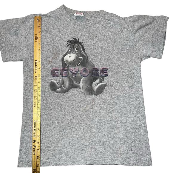 Vintage Disney Eeyore T Shirt Size small Gray Disney World - Picture 6 of 6